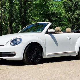 020 Кабріолет Volkswagen Beetle білий - авто на весілля у Києві - портфоліо 1