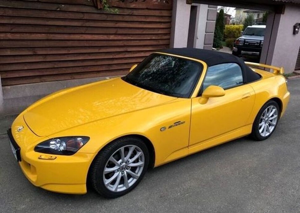 140 Honda S2000 жовтий кабріолет оренда 