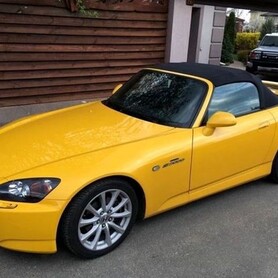 140 Honda S2000 жовтий кабріолет оренда - авто на весілля у Києві - портфоліо 4