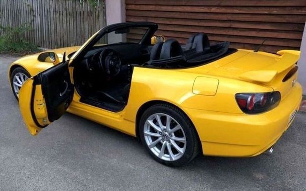 140 Honda S2000 жовтий кабріолет оренда 