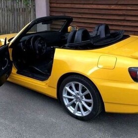 140 Honda S2000 жовтий кабріолет оренда - авто на весілля у Києві - портфоліо 5