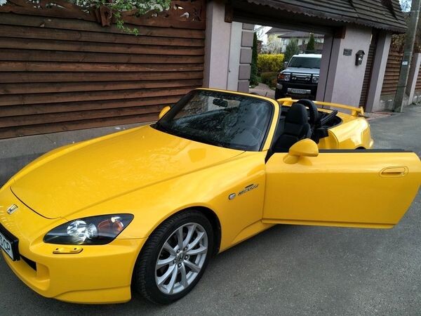 140 Honda S2000 жовтий кабріолет оренда 