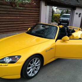 140 Honda S2000 жовтий кабріолет оренда - авто на весілля у Києві - портфоліо 3