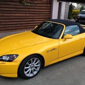 140 Honda S2000 жовтий кабріолет оренда - авто на весілля у Києві - портфоліо 1
