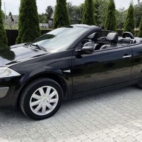 241 Кабриолет Renault Megane черный аренда - авто на весілля у Києві - портфоліо 2