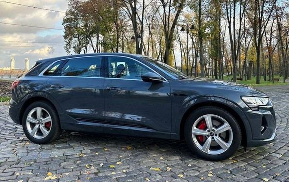 271 Позашляховик Audi Q8 E-tron електро синій 