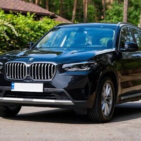 036 BMW X3 чорний позашляховик на прокат - авто на весілля у Києві - портфоліо 2