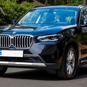 036 BMW X3 чорний позашляховик на прокат - авто на весілля у Києві - портфоліо 1