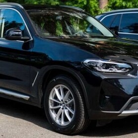 036 BMW X3 чорний позашляховик на прокат - авто на весілля у Києві - портфоліо 4