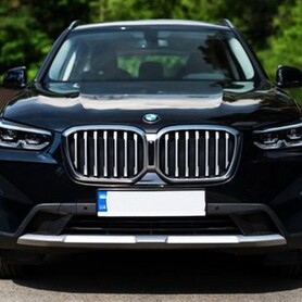 036 BMW X3 чорний позашляховик на прокат - авто на весілля у Києві - портфоліо 3