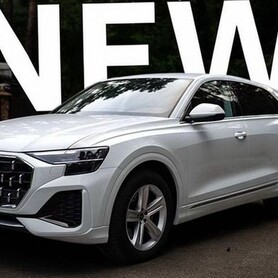 041 Позашляховик Audi Q8 біла прокат оренда - авто на весілля у Києві - портфоліо 1
