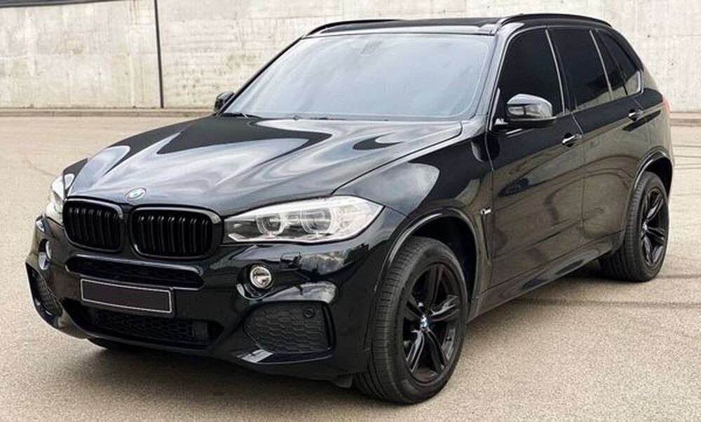 161 BMW X5 чорний джип 2014 оренда з водієм 