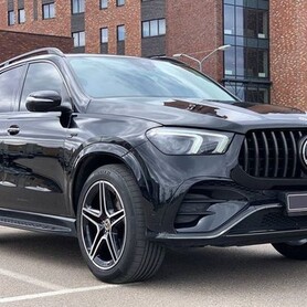 374 Bнедорожник на свадьбу Mercedes GLE 350 прокат - авто на весілля у Києві - портфоліо 1