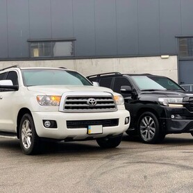 346 Броньований Toyota Sequoia біла оренда - авто на весілля у Києві - портфоліо 5
