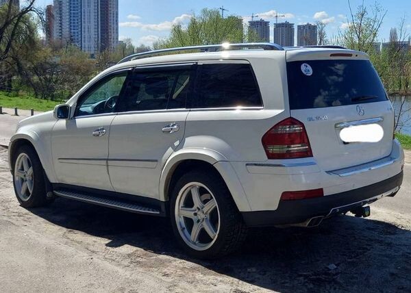 270 Внедорожник на свадьбу Mercedes Benz GL белый  