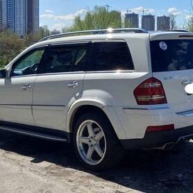 270 Внедорожник на свадьбу Mercedes Benz GL белый - авто на весілля у Києві - портфоліо 3