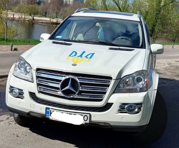 270 Внедорожник на свадьбу Mercedes Benz GL белый  