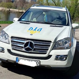 270 Внедорожник на свадьбу Mercedes Benz GL белый - авто на весілля у Києві - портфоліо 2