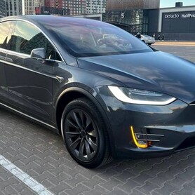 287 Прокат авто Tesla Model X серая - авто на весілля у Києві - портфоліо 2
