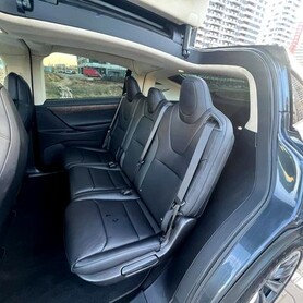 287 Прокат авто Tesla Model X серая - авто на весілля у Києві - портфоліо 5