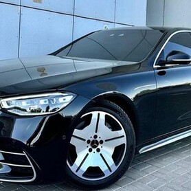 304 Броньований Mercedes Benz W223 B7 GUARD - авто на весілля у Києві - портфоліо 1