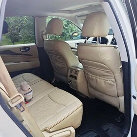 405 Позашляховик на весілля Infiniti GX60 біла - авто на весілля у Києві - портфоліо 5