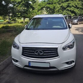 405 Позашляховик на весілля Infiniti GX60 біла - авто на весілля у Києві - портфоліо 3