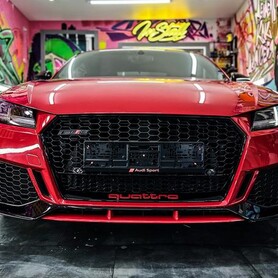 419 Audi TT RS червона для фотосесії зйомки оренда - авто на весілля у Києві - портфоліо 5