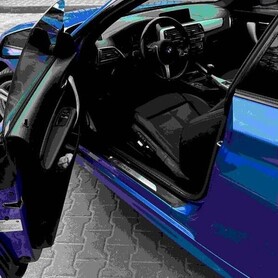 426 BMW 240i синя для фотосесії зйомки оренда - авто на весілля у Києві - портфоліо 4