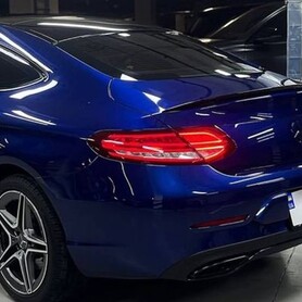 433 Авто без водія Mercedes-Benz С300 синій - авто на весілля у Києві - портфоліо 5