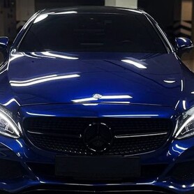 433 Авто без водія Mercedes-Benz С300 синій - авто на весілля у Києві - портфоліо 2
