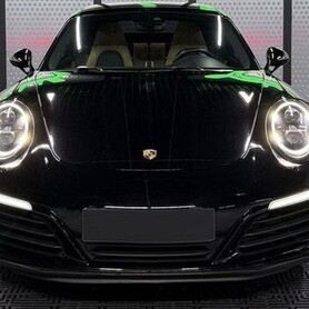 435 Прокат Porsche 911 S в Києві (чорний) - авто на весілля у Києві - портфоліо 2