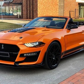 398 Кабріолет Ford Mustang GT помаранчовий - авто на весілля у Києві - портфоліо 1
