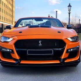 398 Кабріолет Ford Mustang GT помаранчовий - авто на весілля у Києві - портфоліо 3