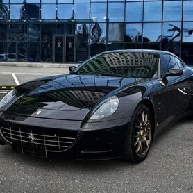 281 Ferrari 612 чорна для фотосесії зйомки - авто на весілля у Києві - портфоліо 3
