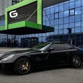 281 Ferrari 612 чорна для фотосесії зйомки - авто на весілля у Києві - портфоліо 2