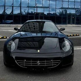 281 Ferrari 612 чорна для фотосесії зйомки - авто на весілля у Києві - портфоліо 4