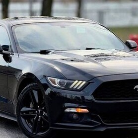 393 Прокат Ford Mustang GT чорний - авто на весілля у Києві - портфоліо 1