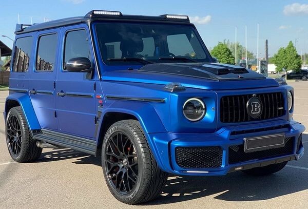 021 Mercedes-Benz G800 Brabus «Кубік» синій 