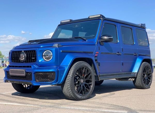021 Mercedes-Benz G800 Brabus «Кубік» синій 