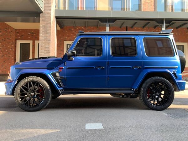 021 Mercedes-Benz G800 Brabus «Кубік» синій 