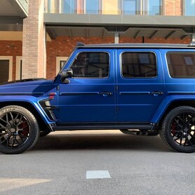 021 Mercedes-Benz G800 Brabus «Кубік» синій - авто на весілля у Києві - портфоліо 5