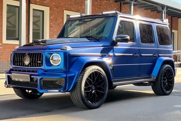 021 Mercedes-Benz G800 Brabus «Кубік» синій 