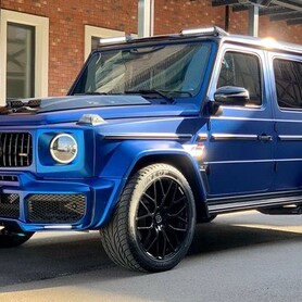 021 Mercedes-Benz G800 Brabus «Кубік» синій - авто на весілля у Києві - портфоліо 1