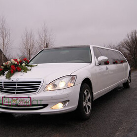 лімузин Мерседес S класу W221 - авто на весілля у Львові - портфоліо 1