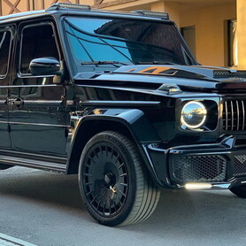 116 Оренда Mercedes-Benz G63 Brabus з водієм - авто на весілля у Києві - портфоліо 3