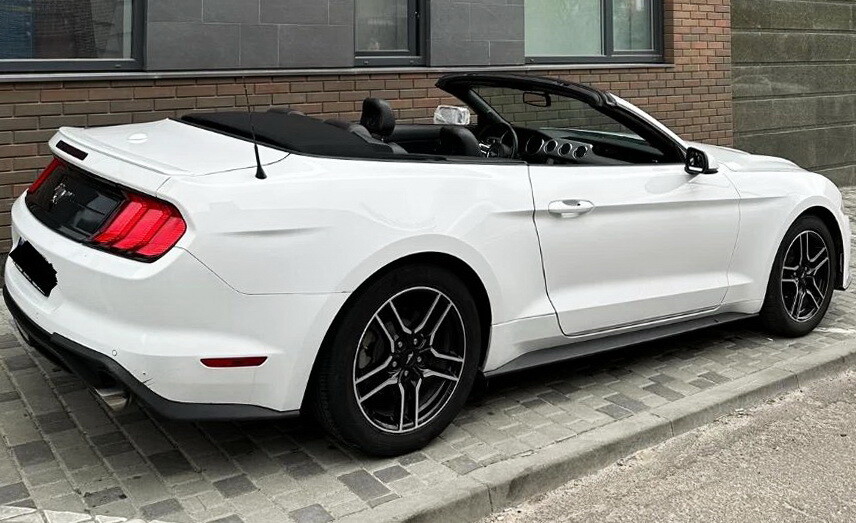 094 Прокат кабріолет Ford Mustang GT білий 