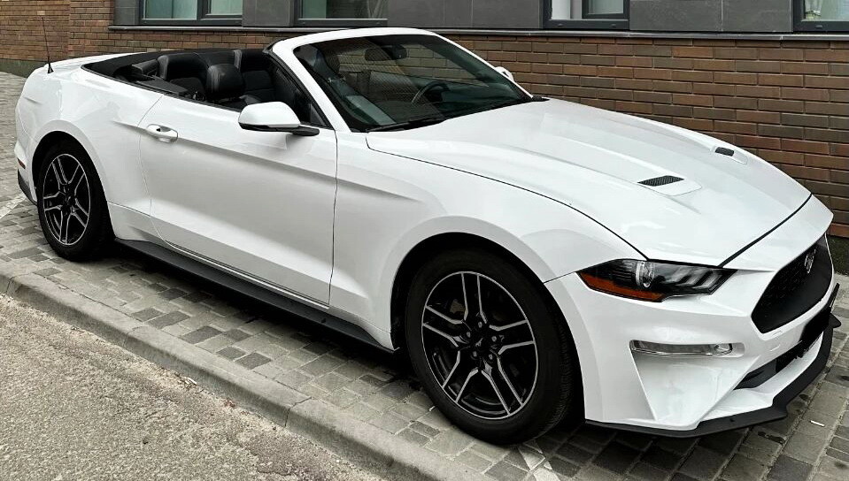 094 Прокат кабріолет Ford Mustang GT білий 