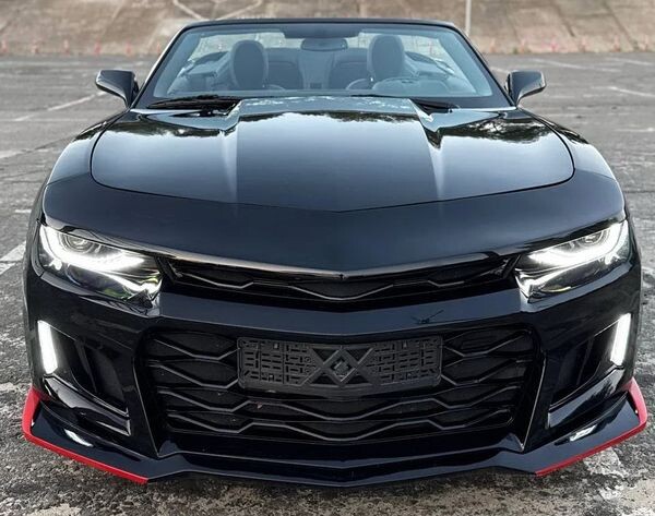 091 Прокат кабріолет Chevrolet Camaro чорний  