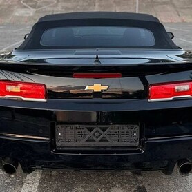 091 Прокат кабріолет Chevrolet Camaro чорний - авто на весілля у Києві - портфоліо 3